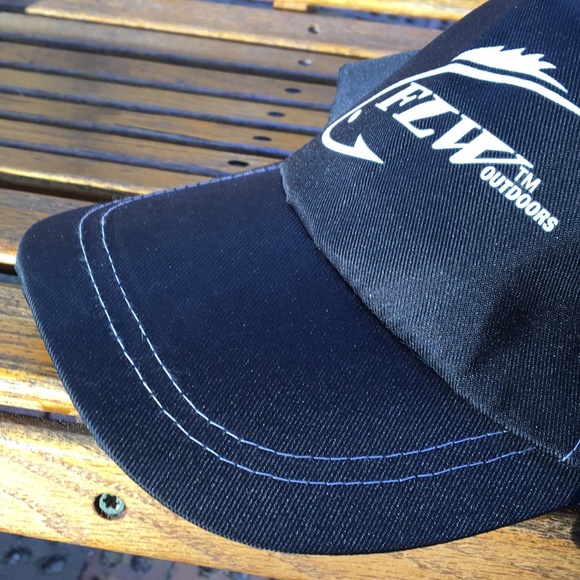 Castrol FLW TM outdoors lightweight fishing hat 5 panel baseball style black - Picture 10 of 16